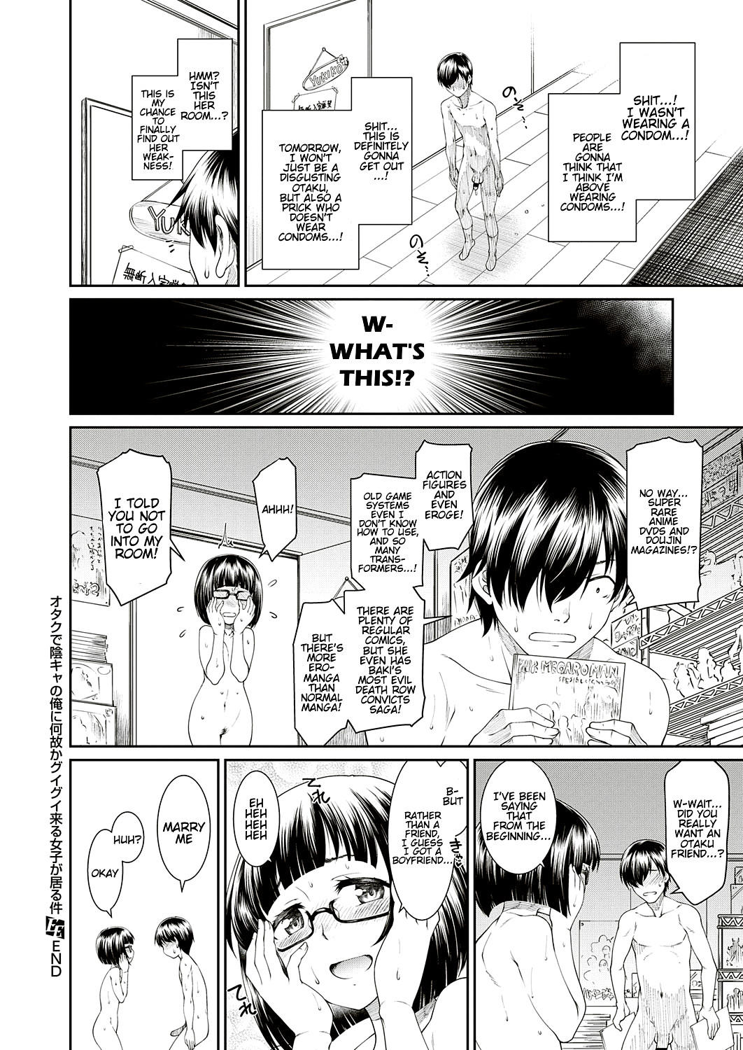 Hentai Manga Comic-A Story About a Girl Being Interested In a Nervous Otaku Like Me-Read-16